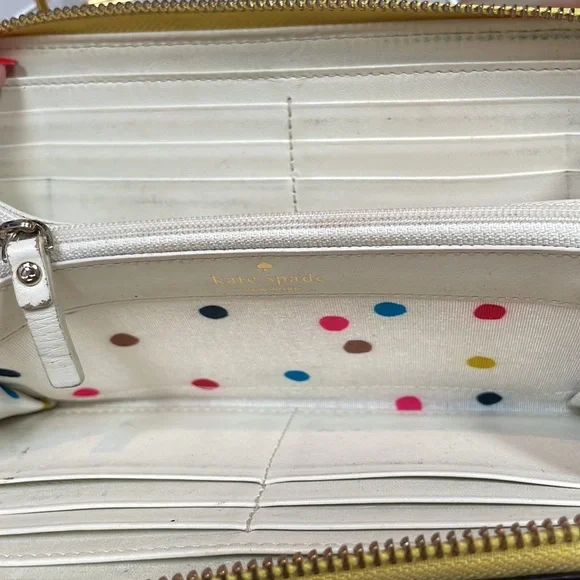 Kate Spade Wallet in Lemon Yellow - Picture 9 of 12